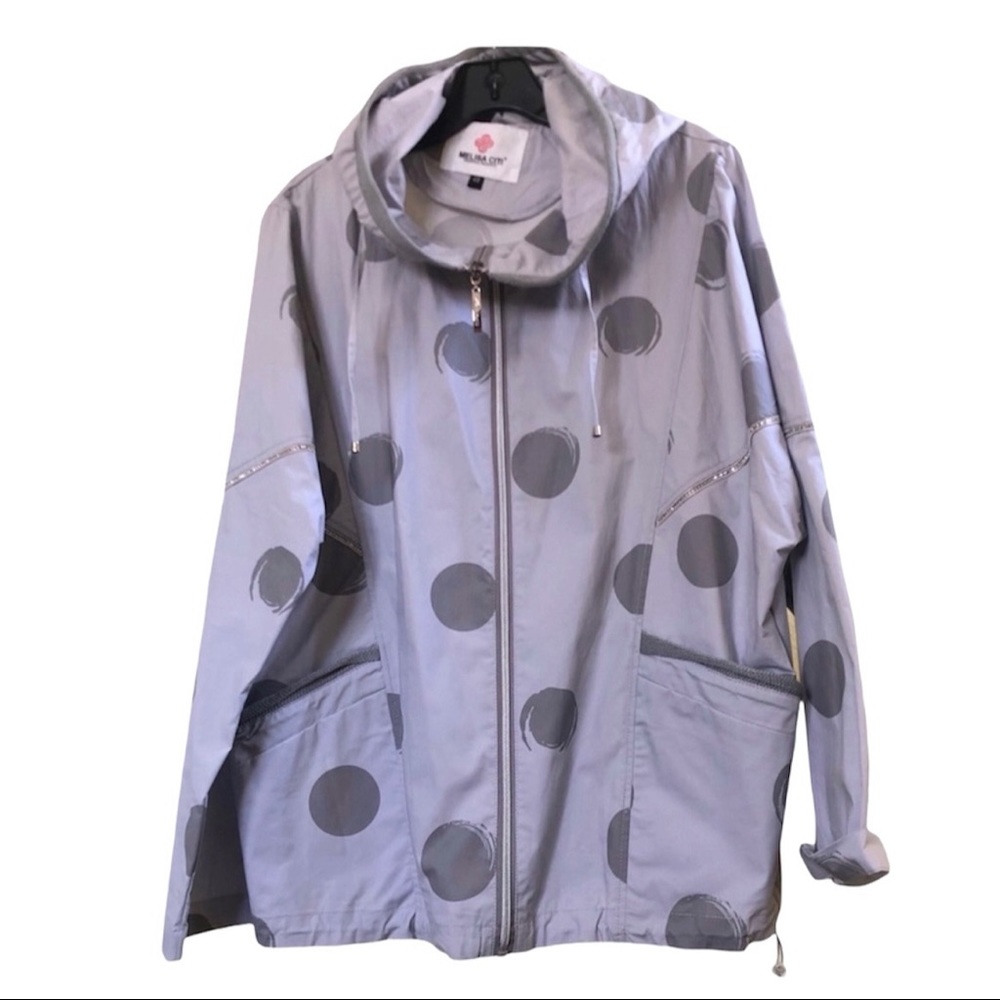 NWOT- Melisa Citi Lightweight Hooded Jacket Europe